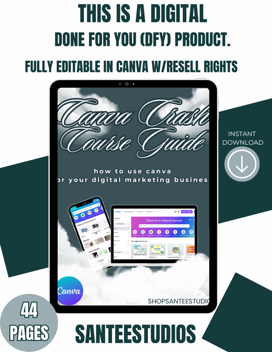 CANVA CRASH COURSE GUIDE